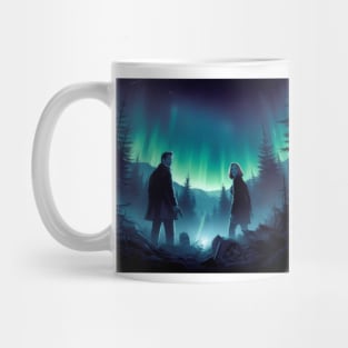 UFO Chronicles Podcast - Mulder and Scully X-Files Mug